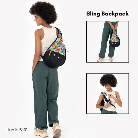 4734 Esprit Sling Backpack 10L Travel Bag Shoulder Sling Purse main image 5